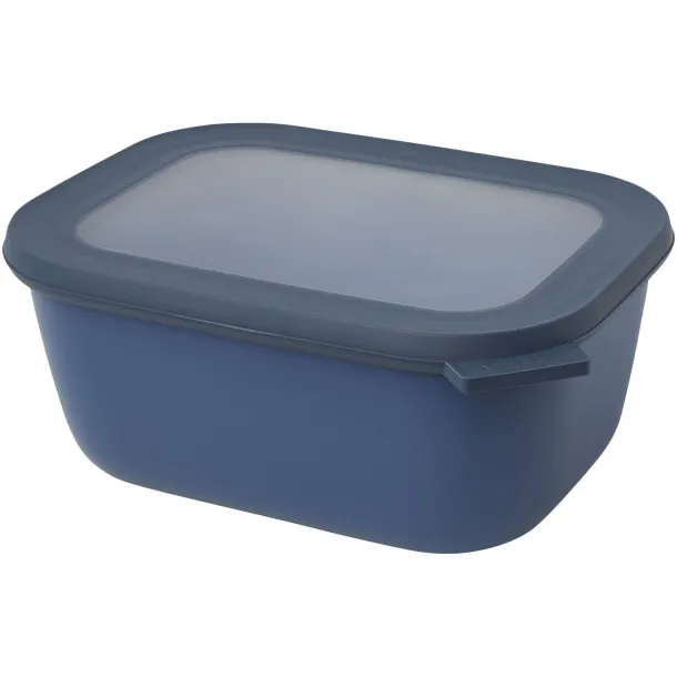 Cirqula 1500 ml rectangular multi bowl - Mepal Navy