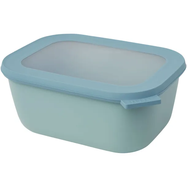 Cirqula 1500 ml rectangular multi bowl - Mepal Mint green
