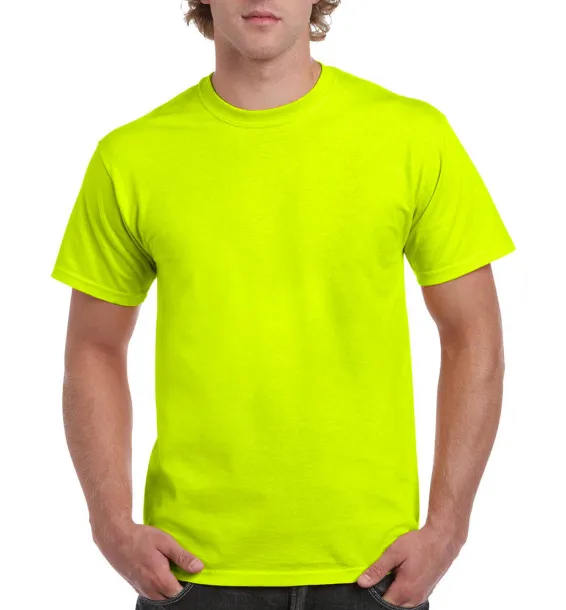  Ultra Cotton Adult T-Shirt - Gildan Safety Green