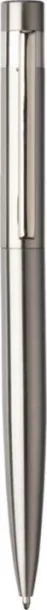 Hannelore Recycled stainless steel twist ballpen  silver