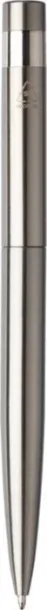 Hannelore Recycled stainless steel twist ballpen 