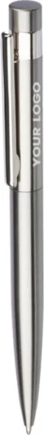 Hannelore Recycled stainless steel twist ballpen 