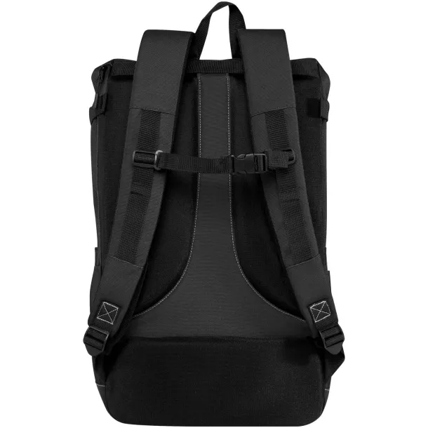 Roam GRS recycled modular backpack Solid black