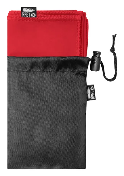 Yorin RPET towel Red