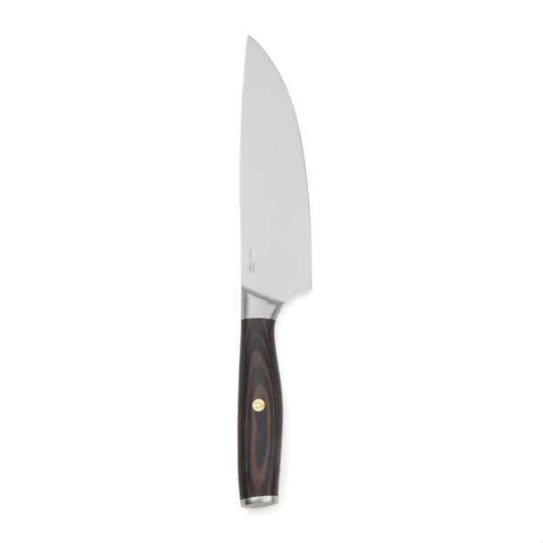VINGA Tara RCS recycled steel chef's knife - Vinga steel brown