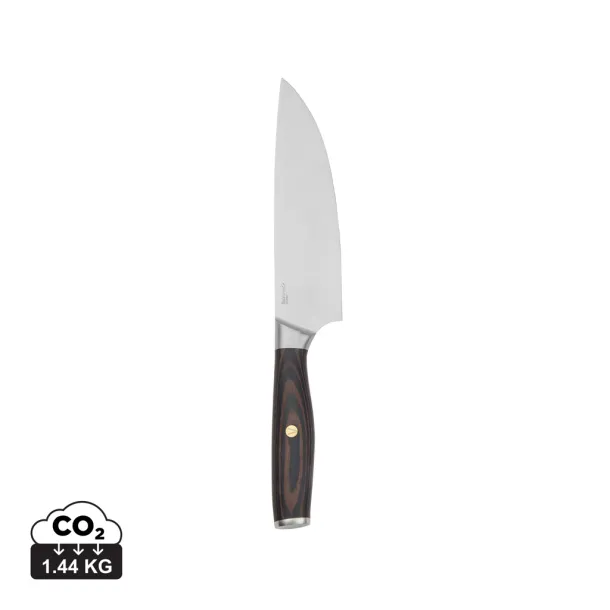VINGA Tara RCS recycled steel chef's knife - Vinga steel brown
