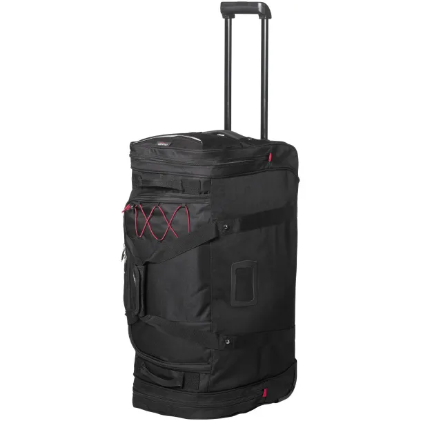 Proton duffel bag with wheels - Elleven Solid black