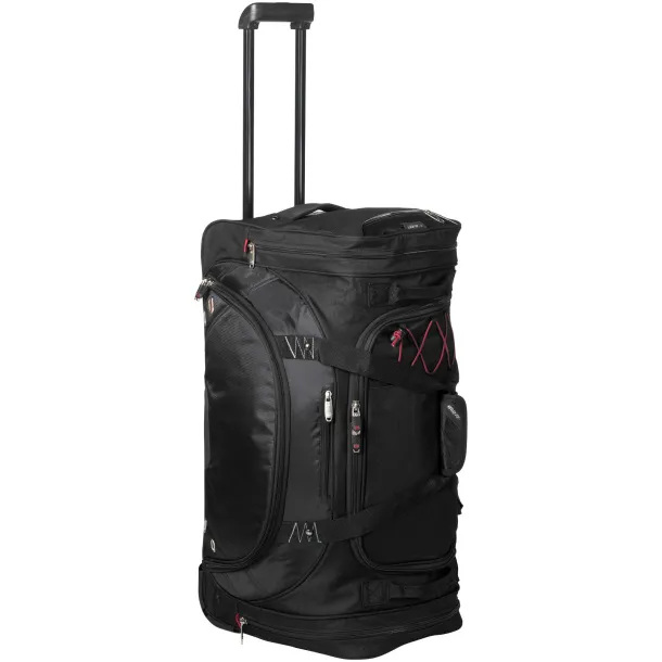Proton duffel bag with wheels - Elleven Solid black