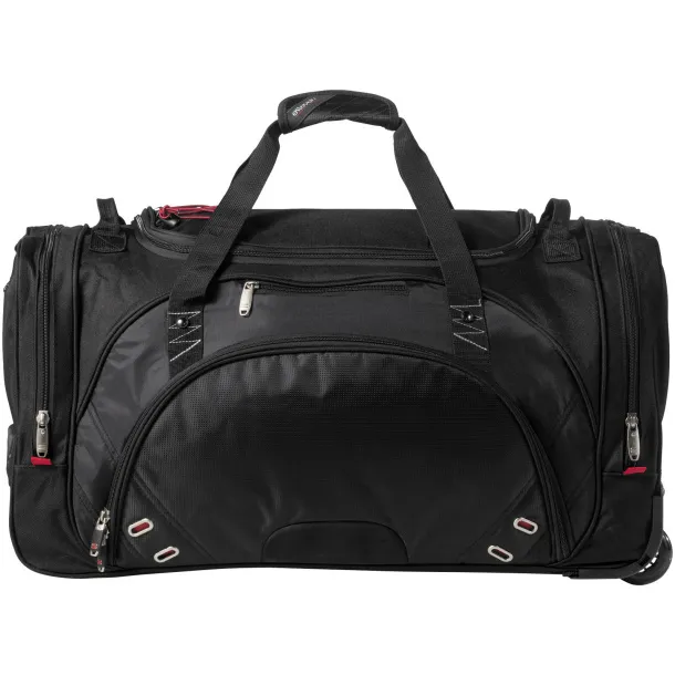 Proton duffel bag with wheels - Elleven Solid black