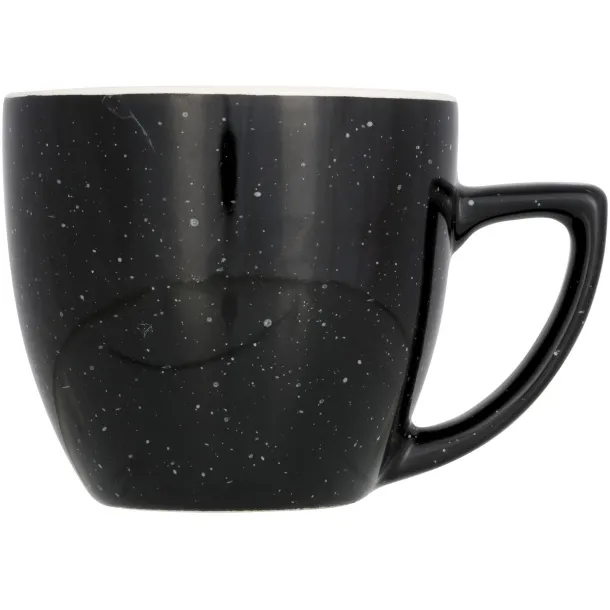 Sussix 325 ml speckled ceramic mug - Bullet Solid black