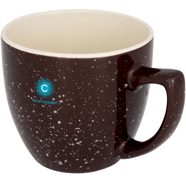 Sussix 325 ml speckled ceramic mug - Bullet Brown
