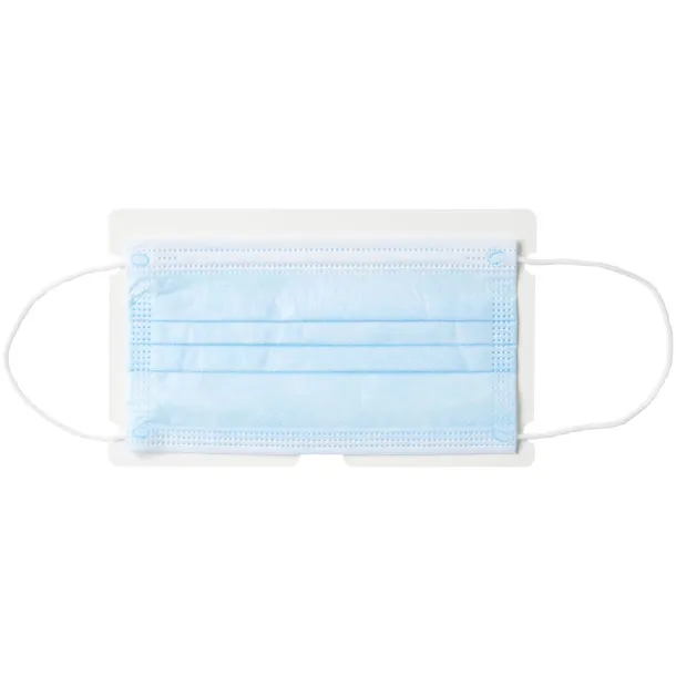 Nest fold-up face mask wallet - PF Manufactured White