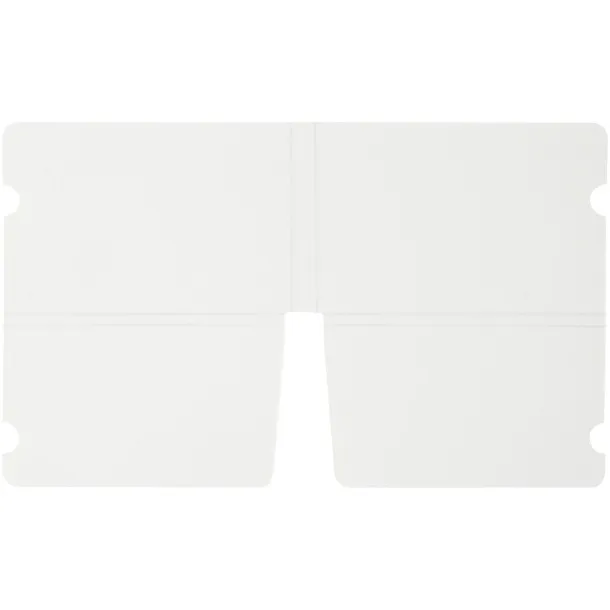 Nest fold-up face mask wallet - PF Manufactured White