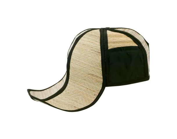 Hawaii straw hat Black