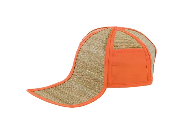 Hawaii straw hat Orange