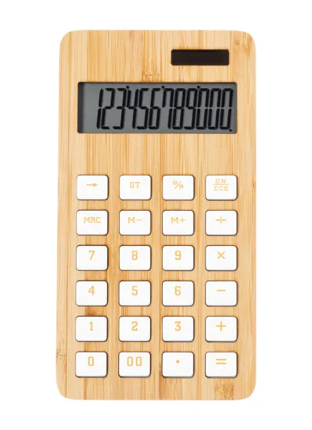 Greta bamboo calculator Natural