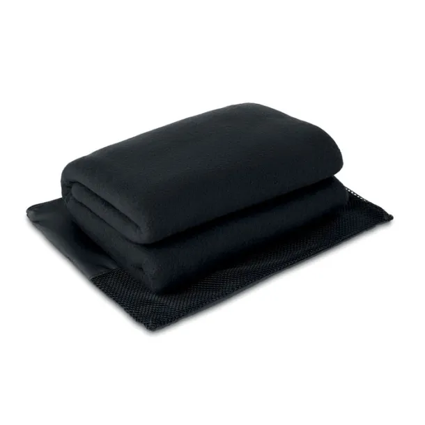 MANTAWAY Fleece blanket 150gsm Black