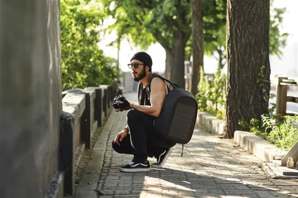  Bobby Tech anti-theft backpack Black