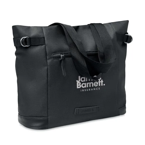 DAEGU BAG 600D RPET torba za rame Crna