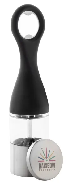 Flurry salt and pepper mill Black