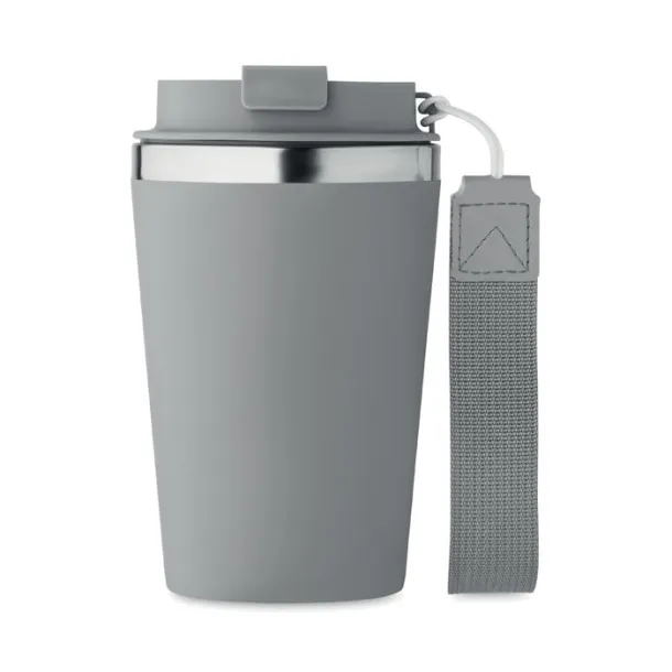 TOPAZ Double wall tumbler 350 ml stone grey