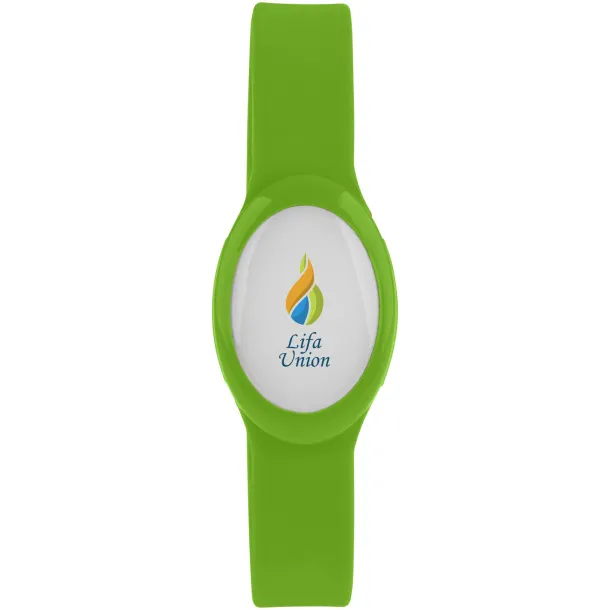 Tico multi-colour LED bracelet - Bullet Lime