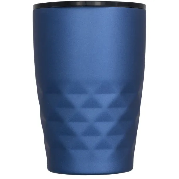 Geo 350 ml copper vacuum insulated tumbler Blue