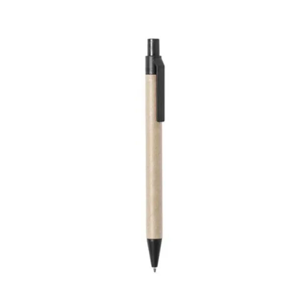  Recycled cardboard ball pen Crna