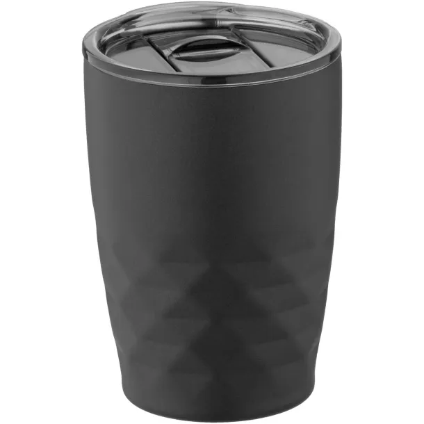 Geo 350 ml copper vacuum insulated tumbler Solid black