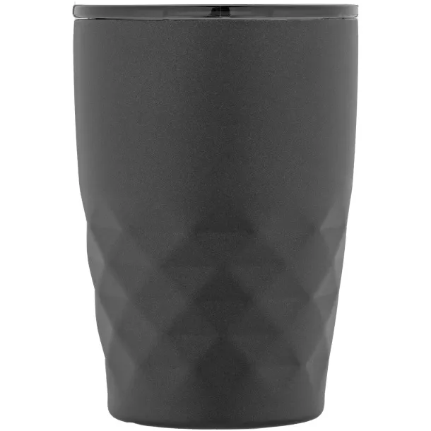 Geo 350 ml copper vacuum insulated tumbler Solid black