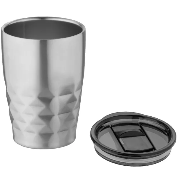 Geo 350 ml copper vacuum insulated tumbler Silver