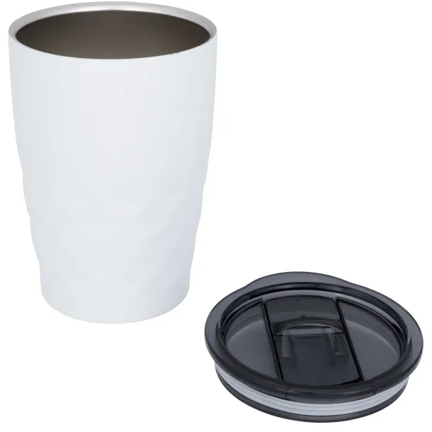 Geo 350 ml copper vacuum insulated tumbler White