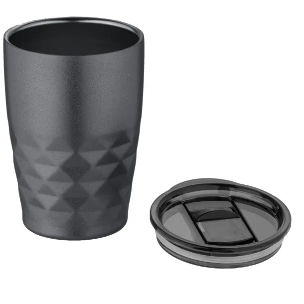 Geo 350 ml copper vacuum insulated tumbler Grey