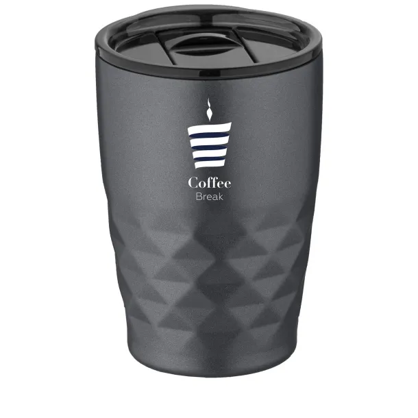 Geo 350 ml copper vacuum insulated tumbler Grey