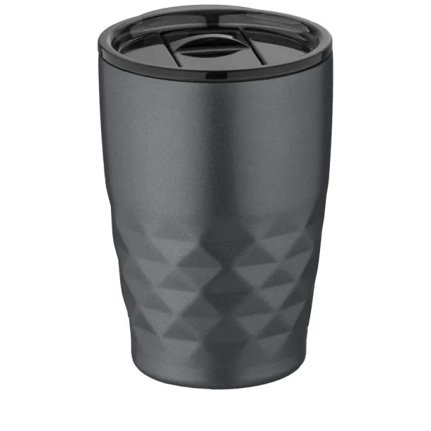 Geo 350 ml copper vacuum insulated tumbler Grey