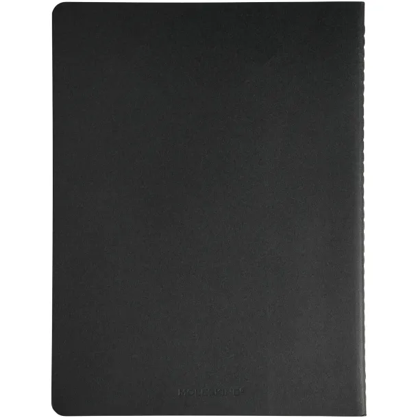 Moleskine Cahier Journal XL - squared - Moleskine Solid black