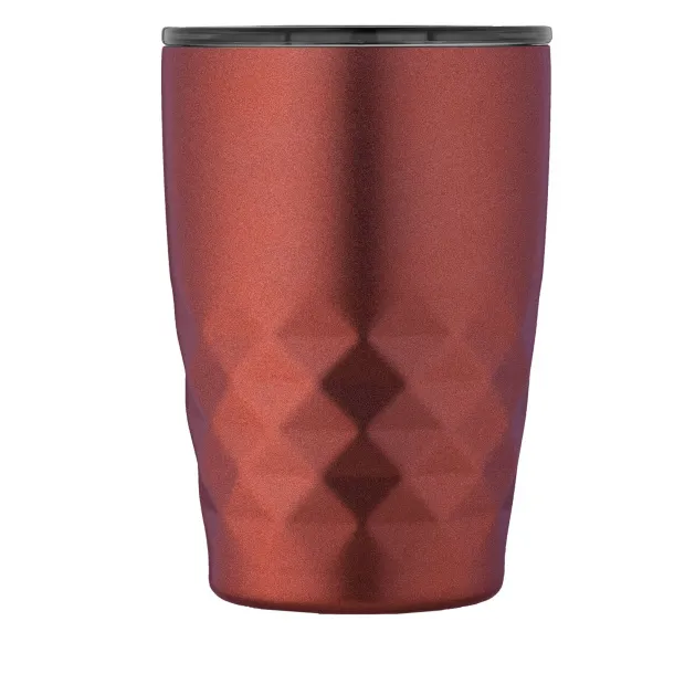 Geo 350 ml copper vacuum insulated tumbler Red