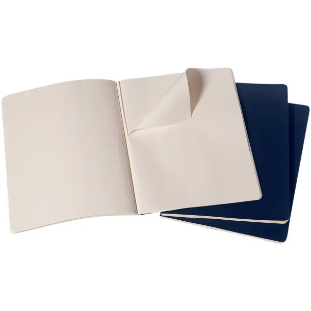 Moleskine Cahier Journal XL - squared - Moleskine Indigo blue