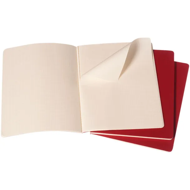 Moleskine Cahier Journal XL - squared - Moleskine Amaranth red