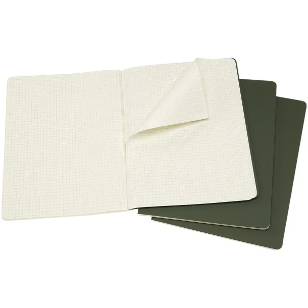 Moleskine Cahier Journal XL - squared - Moleskine Myrtle green