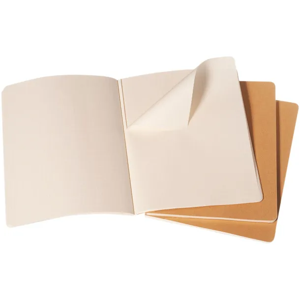Moleskine Cahier Journal XL - squared - Moleskine Kraft brown