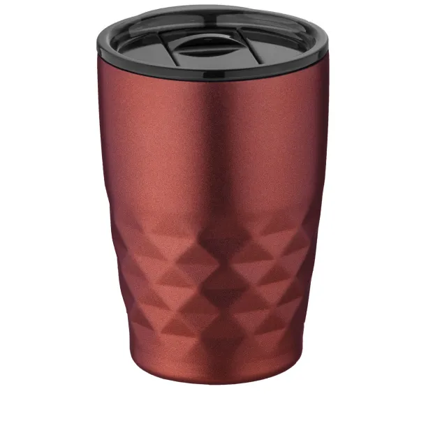 Geo 350 ml copper vacuum insulated tumbler Red