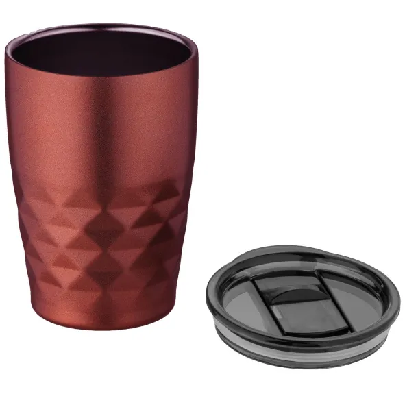 Geo 350 ml copper vacuum insulated tumbler Red