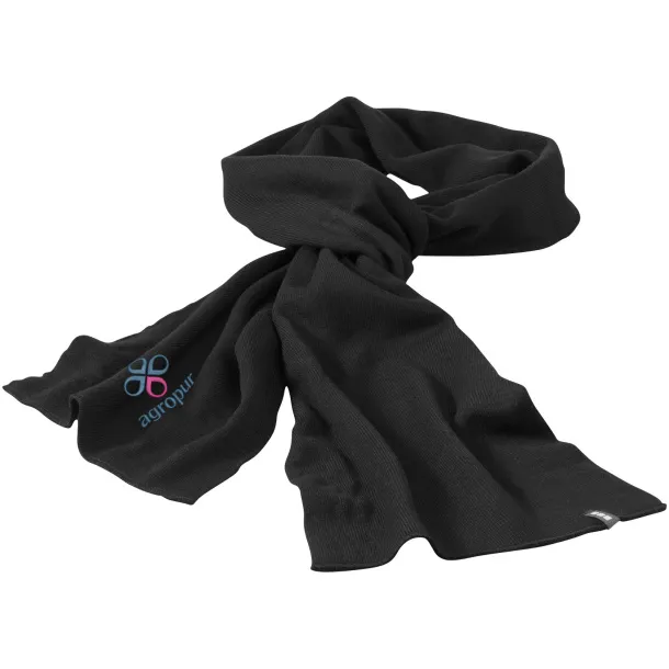 Mark scarf - Elevate Life Solid black