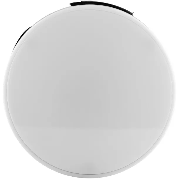 Round 4-port USB hub - Bullet White Solid black