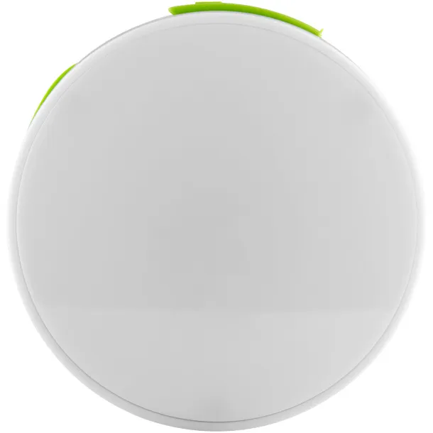 Round 4-port USB hub - Bullet White Lime