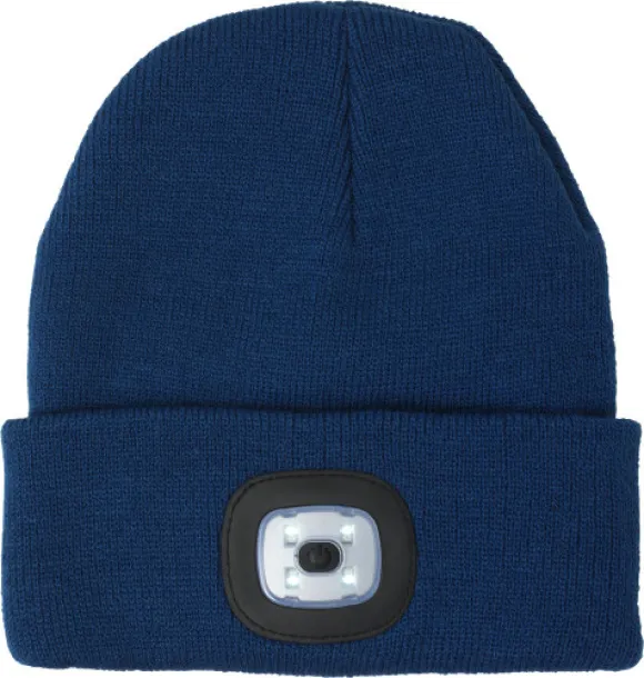 Vivian Acrylic beanie blue