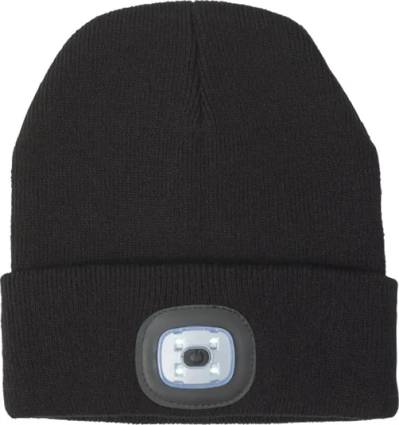 Vivian Acrylic beanie Crna