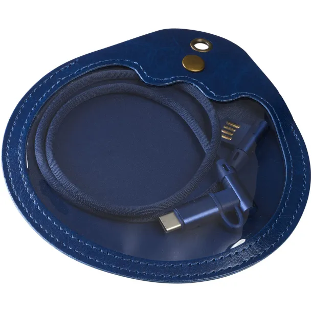 Ecliptic 3-in-1 charging cable - Avenue Navy Blue