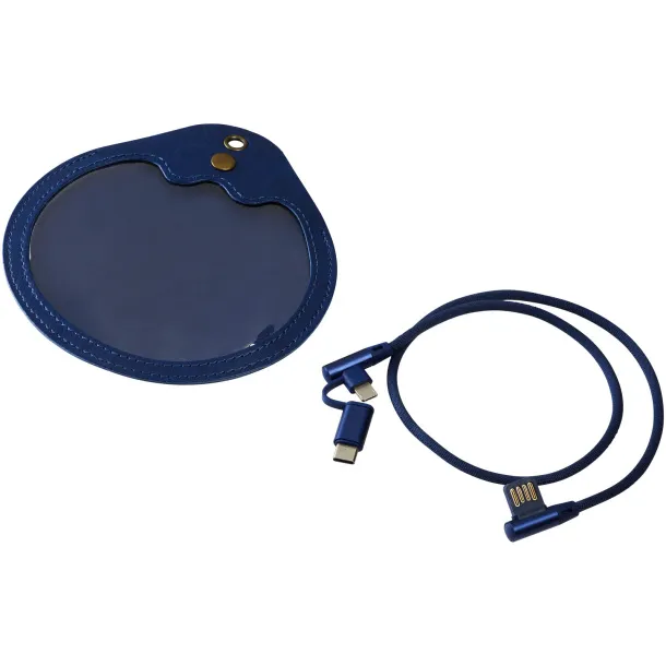 Ecliptic 3-in-1 charging cable - Avenue Navy Blue